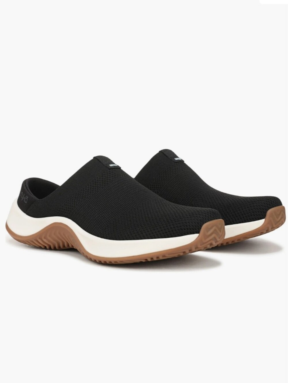 RYKA $99 Encore Knit Mules Slip-On Breathable w/ Arch Support Machine Washable